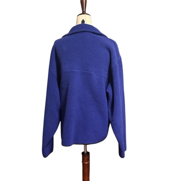 The North Face Blue Fleece Pullover - Picture 2 of 4